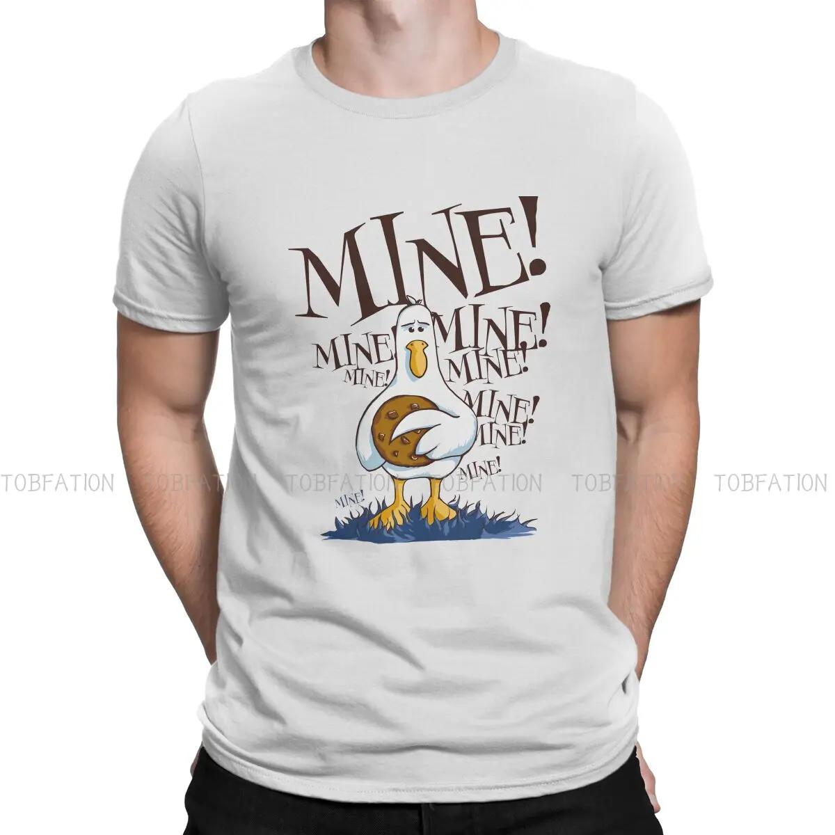 

Disney Finding Nemo Film Man TShirt Seagull Vs Cookie Classic Individuality T Shirt Graphic Sweatshirts New Trend