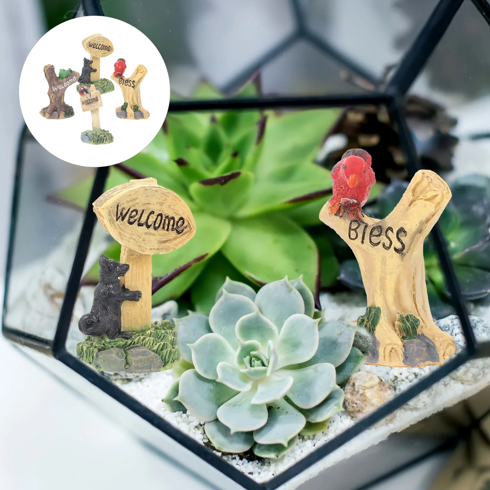 Miniature Garden Sign Accessories Post Minivillage Fairy Live Indoor Landscape Vine Resin Decoration Decorations Signs
Miniature Garden Sign Accessories Post Minivillage Fairy Live Indoor Landscape Vine Resin Decoration Decorations Signs