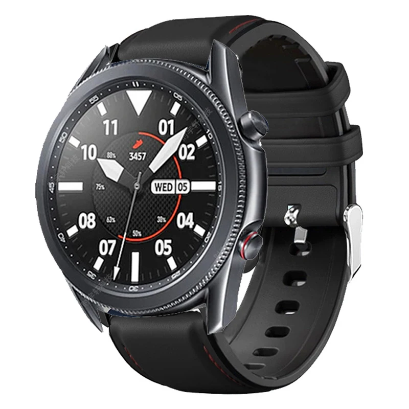 

Ремешок силиконовый из натуральной кожи для Ticwatch E3 GTH E 2, браслет для наручных часов Huami Amazfit GTS 2 2E GTS2 мини-браслет, 20 мм