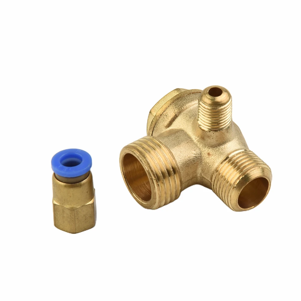 3 Port Brass Male Threaded Check Valve Connector Tool Air Compressor Check Valve Replacement High Quality Pneumatic Parts
3 Port Brass Male Threaded Check Valve Connector Tool Air Compressor Check Valve Replacement High Quality Pneumatic Parts