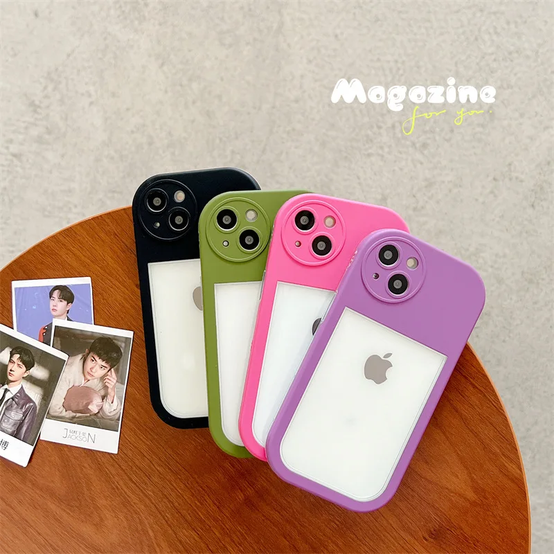 Solid Color Creative Simple Perspective Phone Case Cover for IPhone 11 12 13 Pro X XR XS Max Shockproof Case for IPhone 13 Cases
Solid Color Creative Simple Perspective Phone Case Cover for IPhone 11 12 13 Pro X XR XS Max Shockproof Case for IPhone 13 Cases
