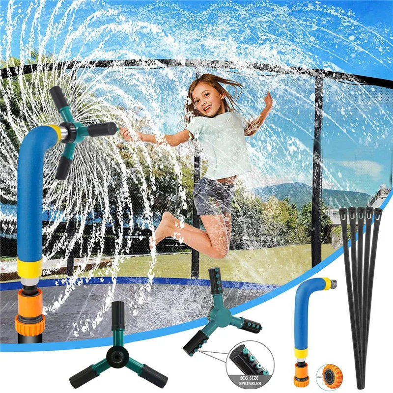 Trampoline Sprinkler Outdoor Water Sprinkler Automatic Sprayer Outdoor Misting Misters Cooling System Summer Water Fun for Kids
Trampoline Sprinkler Outdoor Water Sprinkler Automatic Sprayer Outdoor Misting Misters Cooling System Summer Water Fun for Kids