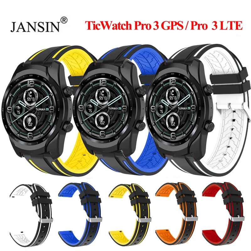 Силиконовый ремешок для TicWatch Pro 3 GPS /Pro 3 LTE Смарт-часы браслет для TicWatch Pro 2020 S2 E2 Correa ремешок для часов
Силиконовый ремешок для TicWatch Pro 3 GPS /Pro 3 LTE Смарт-часы браслет для TicWatch Pro 2020 S2 E2 Correa ремешок для часов