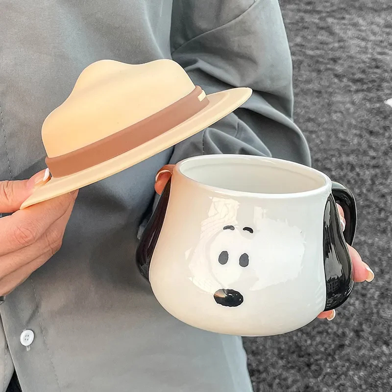 Kawaii Snoopy анимационная периферическая мультяшная креативная Милая керамическая