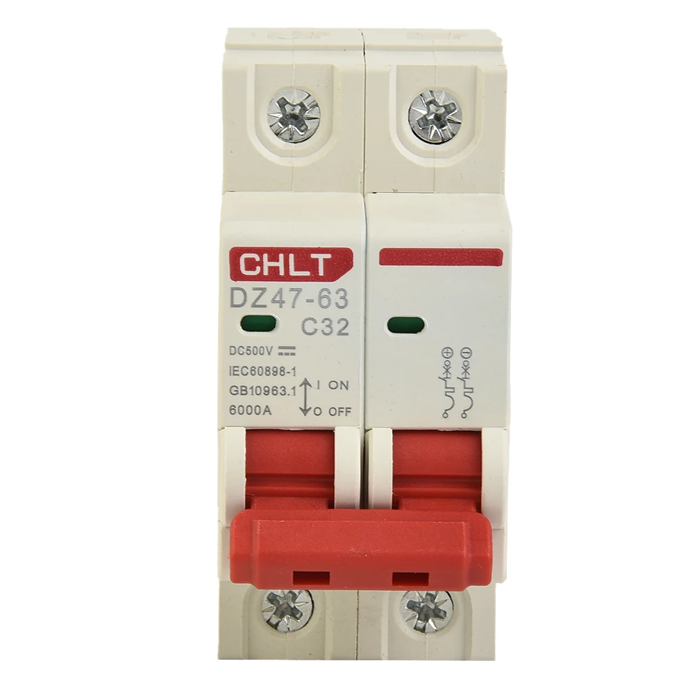 DC Circuit Breaker 500V 2 Pole Double MCB Solar PV 10 16 20 32 40 63 Amp Circuit Breaker For Terminal Power Distribution
DC Circuit Breaker 500V 2 Pole Double MCB Solar PV 10 16 20 32 40 63 Amp Circuit Breaker For Terminal Power Distribution