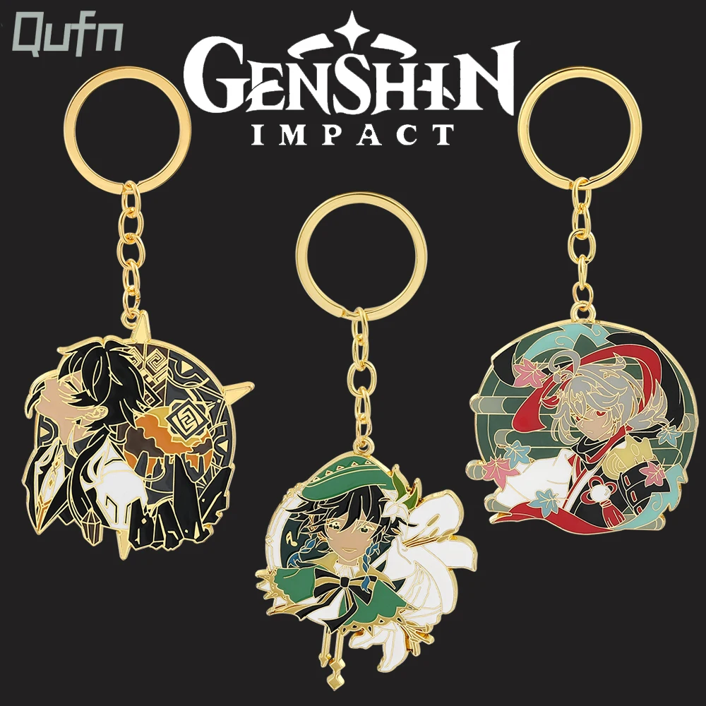 Hot Game Genshin Impact Key Chains Cartoon Kaedehara Kazuha Zhongli Wendy Pendant Keyring Toys Backpack Decor Cosplay Jewelry
Hot Game Genshin Impact Key Chains Cartoon Kaedehara Kazuha Zhongli Wendy Pendant Keyring Toys Backpack Decor Cosplay Jewelry