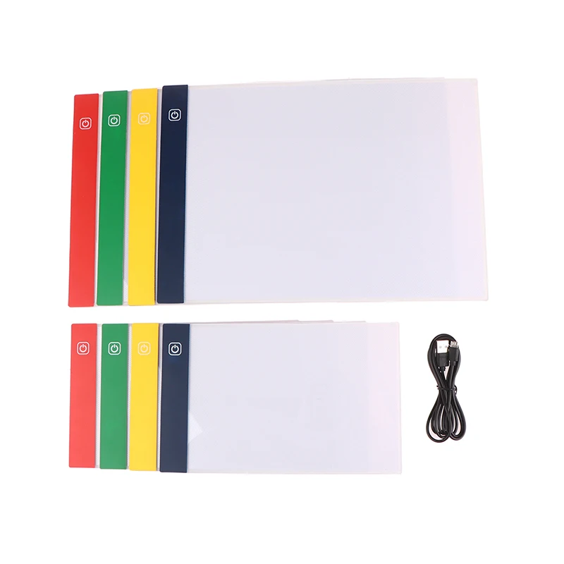 2 Sizes A4/A5 Led Light Pad Drawing Board Pad Tracing Light Box Eye Protection Easier for Diamond Painting Three Level Dimmable
2 Sizes A4/A5 Led Light Pad Drawing Board Pad Tracing Light Box Eye Protection Easier for Diamond Painting Three Level Dimmable