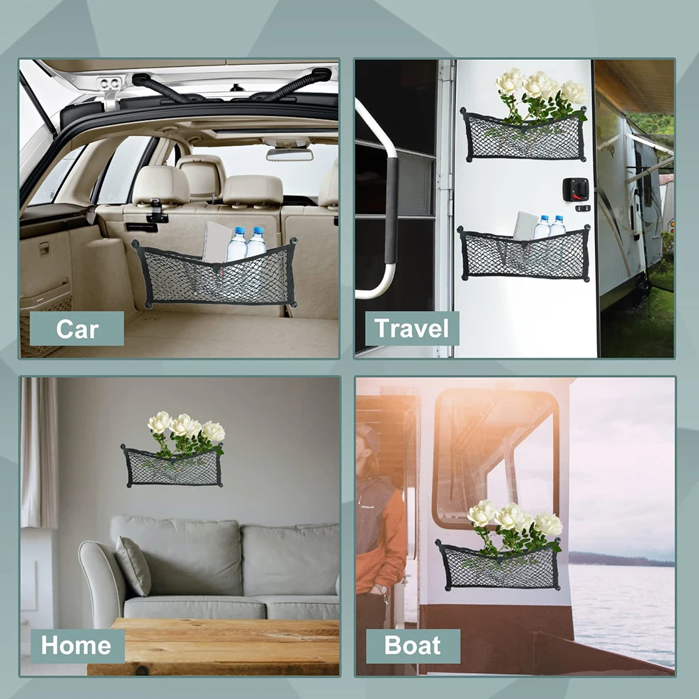 Brand New Durable Storage Net Pocket With Screws 25*60CM 2pcs Accessories Car Cargo Net Fittings Organizer Parts
Brand New Durable Storage Net Pocket With Screws 25*60CM 2pcs Accessories Car Cargo Net Fittings Organizer Parts