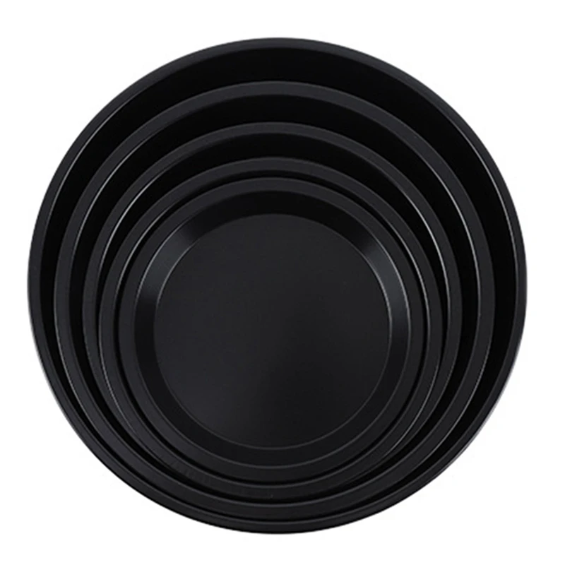 5 шт., антипригарная форма для пиццы, из углеродистой стали 
5 шт., антипригарная форма для пиццы, из углеродистой стали