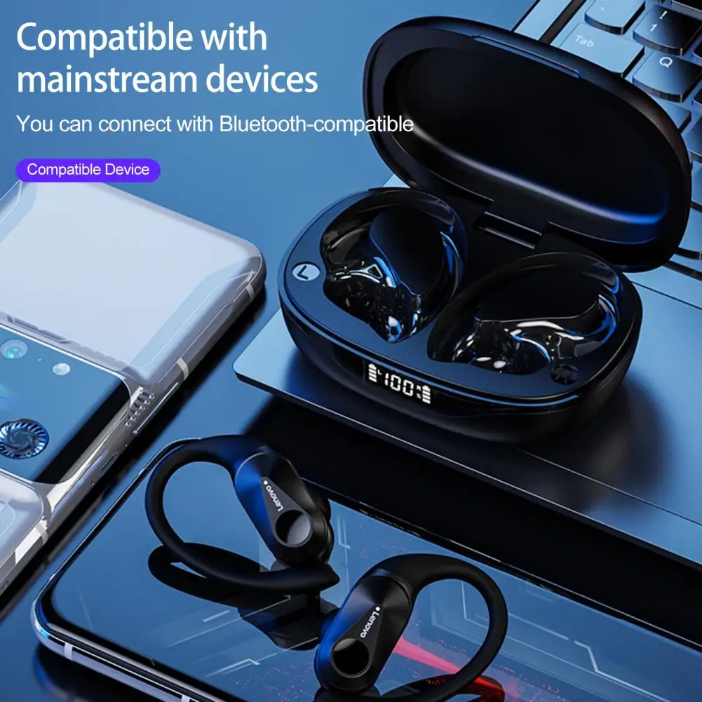 Lenovo LP75 Bluetooth-compatible Earphone Stable Transmission HiFi Stereo Surround Noise Reduction Wireless Headset
Lenovo LP75 Bluetooth-compatible Earphone Stable Transmission HiFi Stereo Surround Noise Reduction Wireless Headset