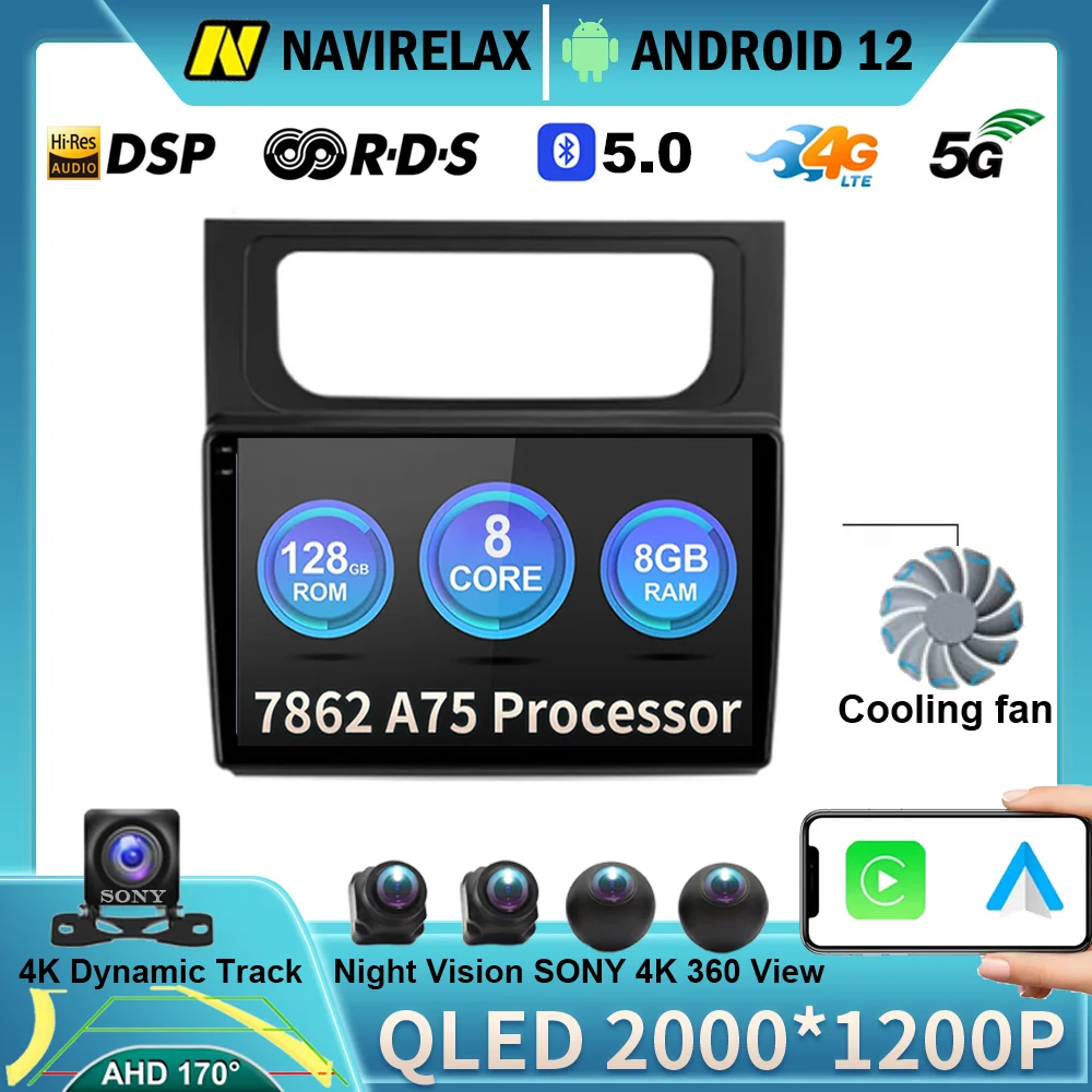 Автомагнитола QLED на Android 12 для Volkswagen Touran 2 1T 2010-2015, автомобильное радио, мультимедийный видеоплеер, навигация, GPS 360 камера
Автомагнитола QLED на Android 12 для Volkswagen Touran 2 1T 2010-2015, автомобильное радио, мультимедийный видеоплеер, навигация, GPS 360 камера