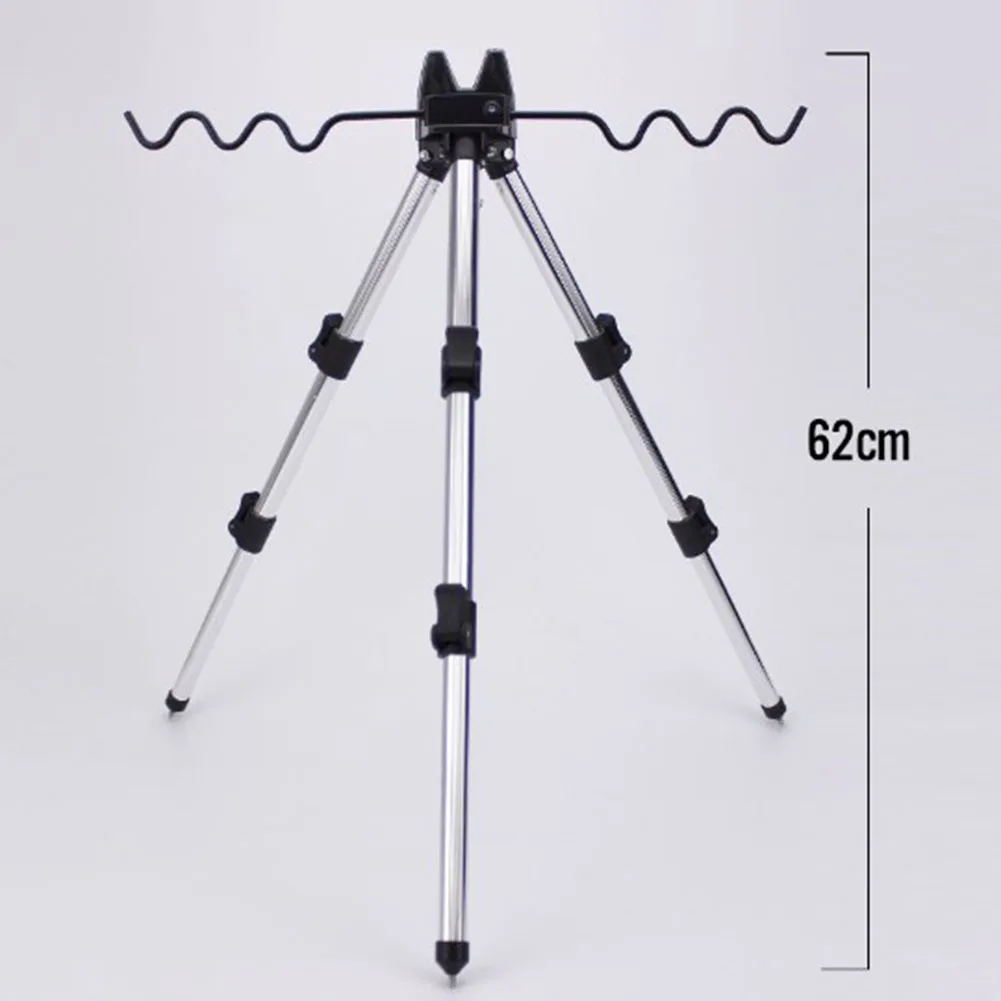 Bracket Fishing Rod Holder Aluminum Alloy Fishing Tackle Foldable Silver/Red/Bule Tripod For Hand-held Rods Durable
Bracket Fishing Rod Holder Aluminum Alloy Fishing Tackle Foldable Silver/Red/Bule Tripod For Hand-held Rods Durable