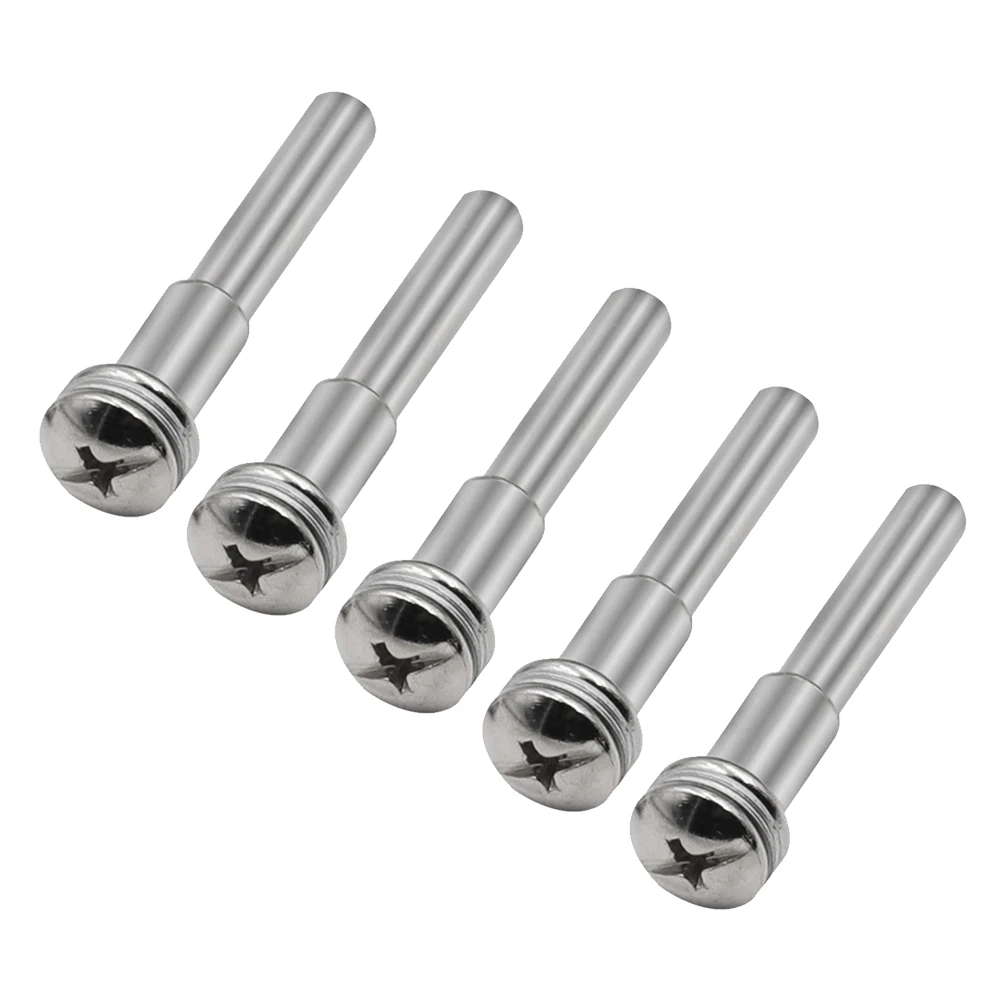 

5pcs 6mm Shank Polishing Wheel Mandrels Cutting Disc Extension Connecting Rods Saw Blade Mandrel Rotary Power Tool Accessories