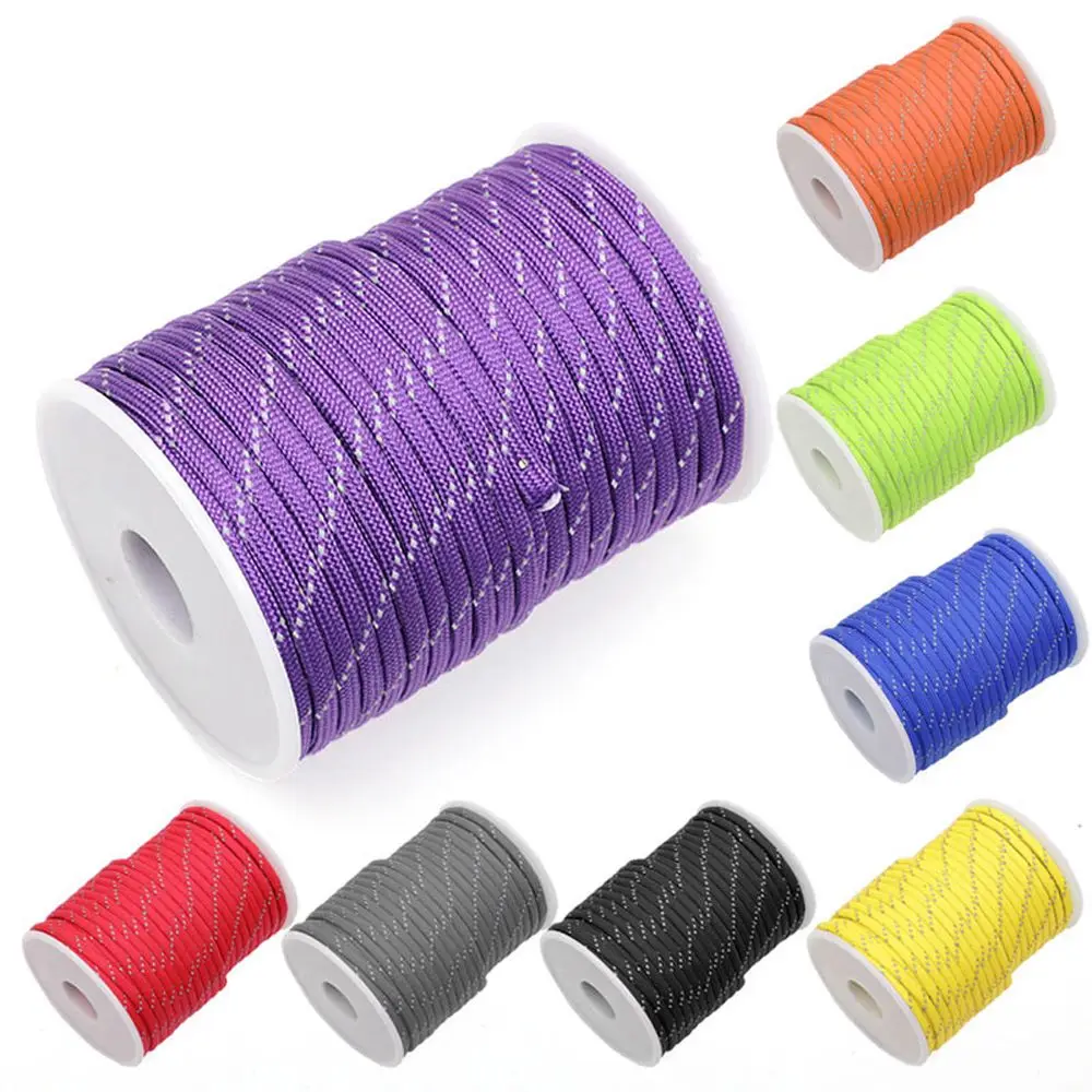 Rescue Cord Tent Lanyard Strap Hiking Camping Parachute Line Umbrella Rope Reflective Paracord Reflective Tent Rope
Rescue Cord Tent Lanyard Strap Hiking Camping Parachute Line Umbrella Rope Reflective Paracord Reflective Tent Rope