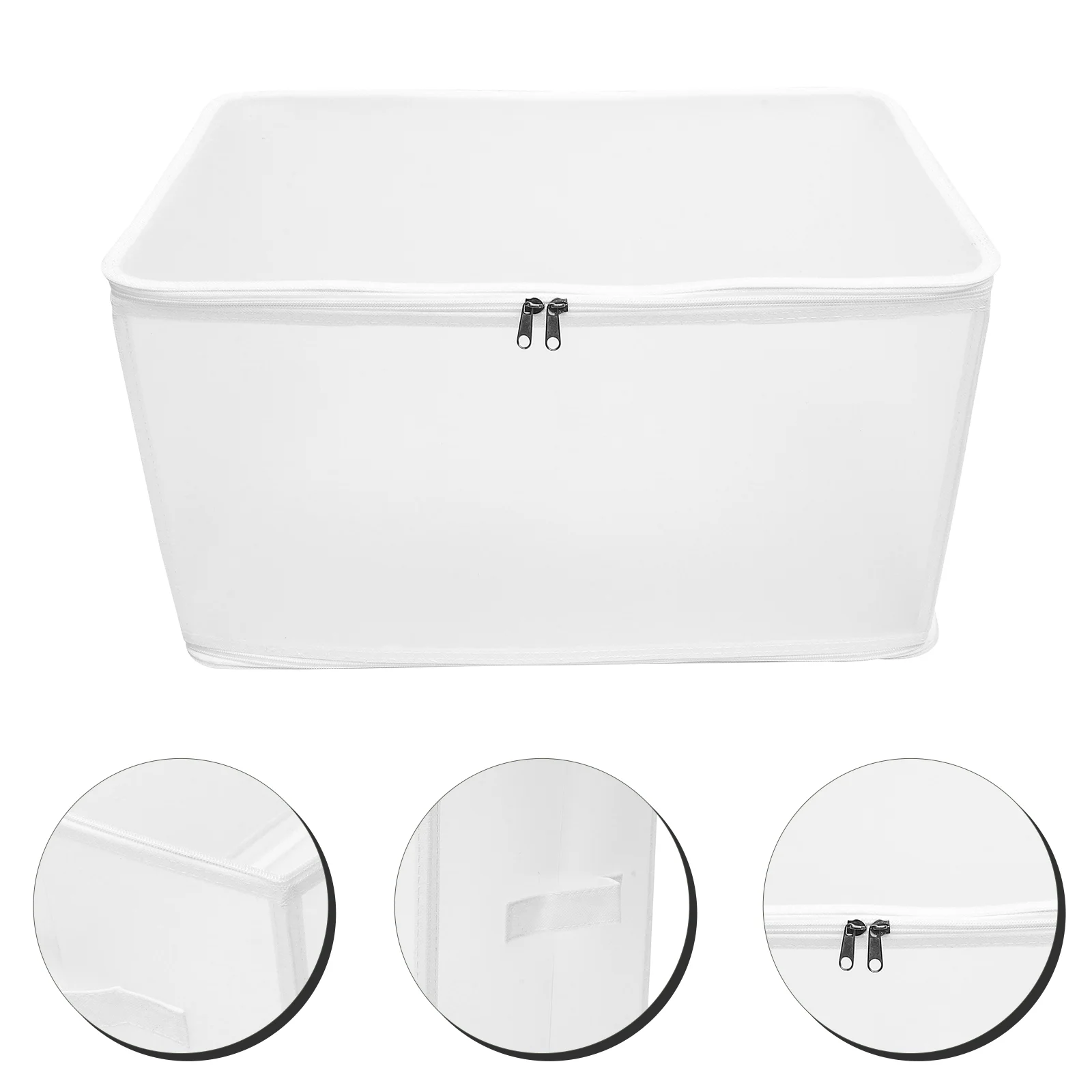 Foldable Clothes Bedding Container Zipper Design Closet Organizer Large Bedding Sheet Holder
Foldable Clothes Bedding Container Zipper Design Closet Organizer Large Bedding Sheet Holder