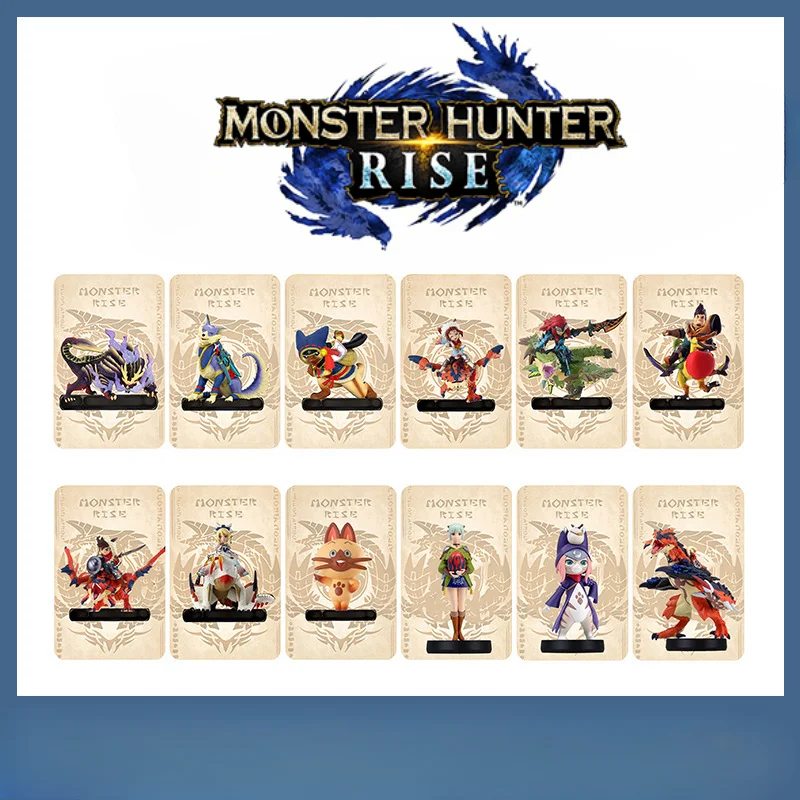 Monster Hunter Stories Figure Game Card Monster Hunter Wings of Ruin Anime Gift Action Figurines Toy for Kids Collection Cards
Monster Hunter Stories Figure Game Card Monster Hunter Wings of Ruin Anime Gift Action Figurines Toy for Kids Collection Cards