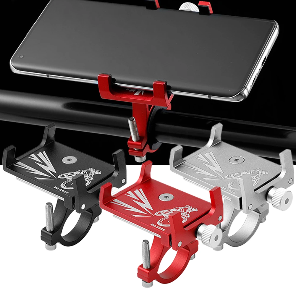 Bicycle Phone Holder Aluminum Alloy MTB Cell Phone Bracket Motorcycle Scooter Handlebar Rotatable Mount Cycling Accessories
Bicycle Phone Holder Aluminum Alloy MTB Cell Phone Bracket Motorcycle Scooter Handlebar Rotatable Mount Cycling Accessories