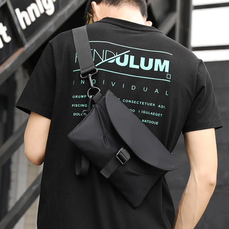 Casual Men's Small Shoulder Bag Street Trend Chest Bag Unisex Purses Nylon Messenger Crossbody Bags Travel Phone Pouch
Casual Men's Small Shoulder Bag Street Trend Chest Bag Unisex Purses Nylon Messenger Crossbody Bags Travel Phone Pouch
