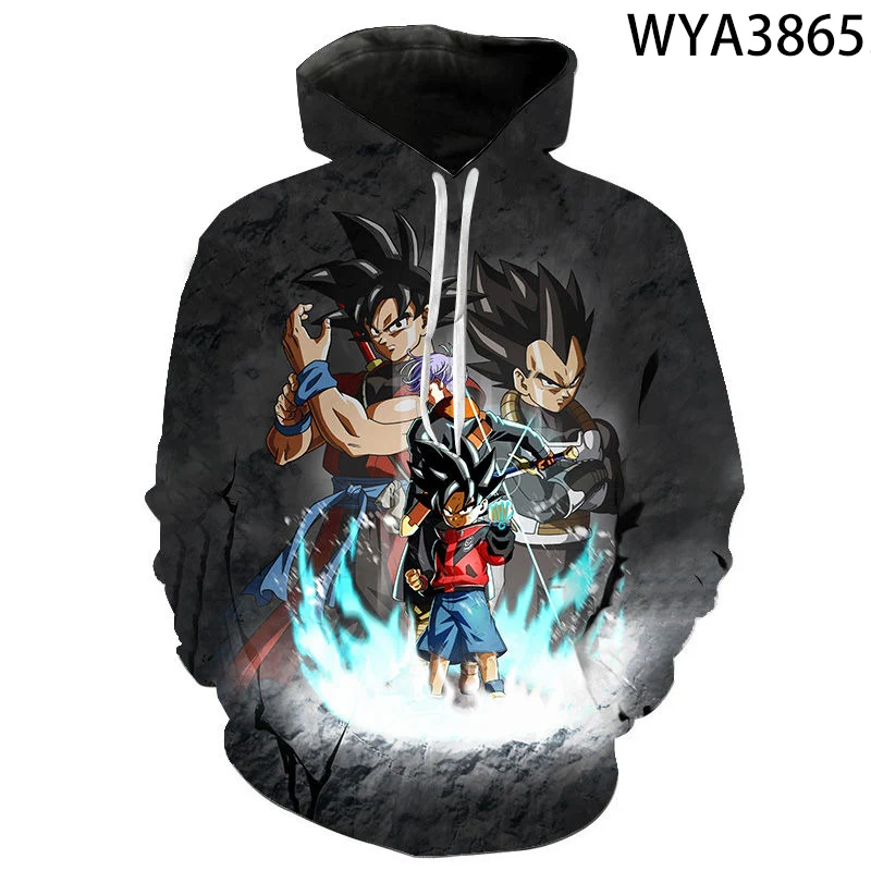 Spring Anime DBZ Hoodies Casual Men Women Children Fashion Dragon Sweatshirts 3D Printed Streetwear Boy Girl Kids Cool Coat
Spring Anime DBZ Hoodies Casual Men Women Children Fashion Dragon Sweatshirts 3D Printed Streetwear Boy Girl Kids Cool Coat