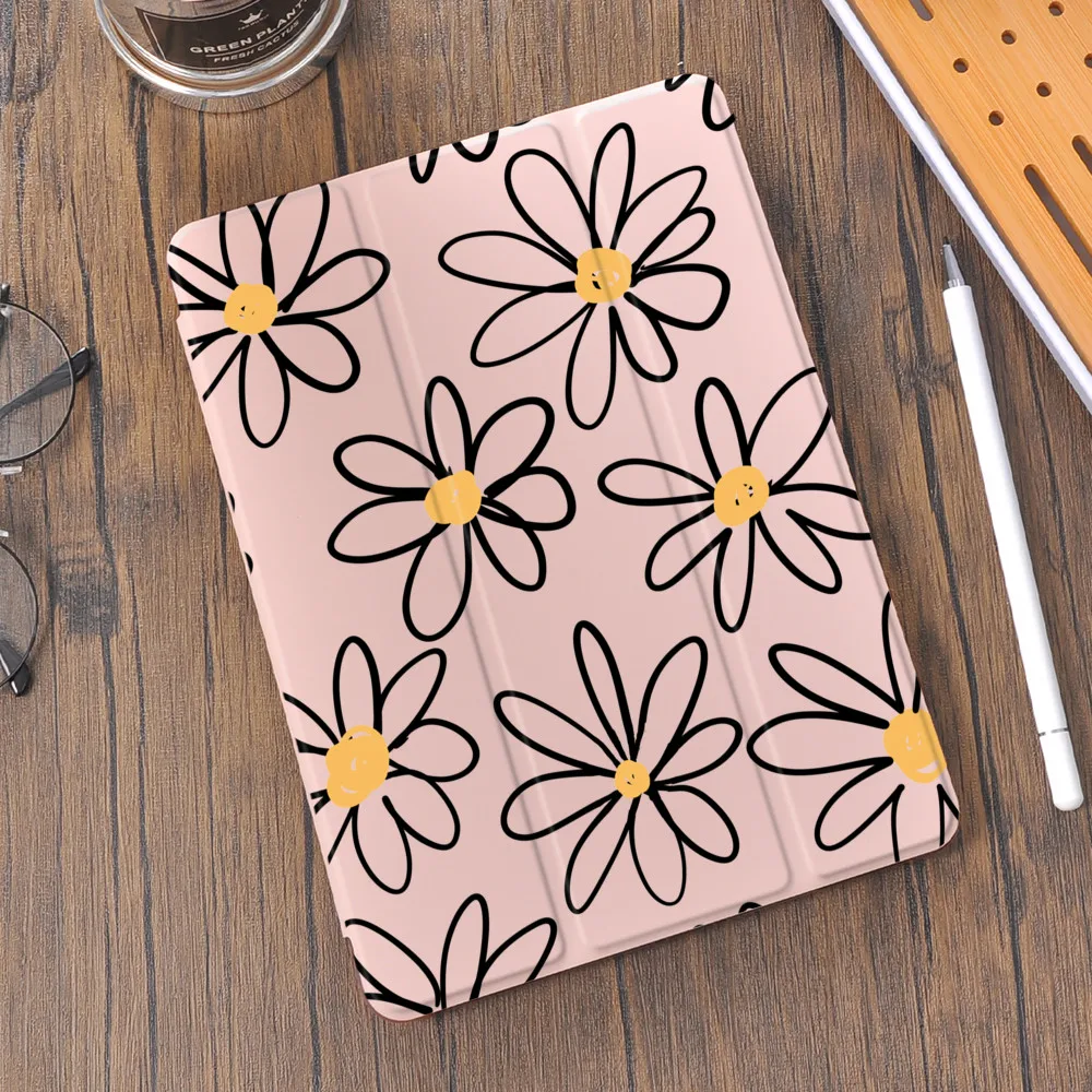 Daisy Flowers for iPad Air 4 Case Mini 5 With Pencil Holder 10.2 8th 2020 7th 6th 12.9 Pro 11 2018 Air 2 Cover 10.5 Air 3 Funda
Daisy Flowers for iPad Air 4 Case Mini 5 With Pencil Holder 10.2 8th 2020 7th 6th 12.9 Pro 11 2018 Air 2 Cover 10.5 Air 3 Funda