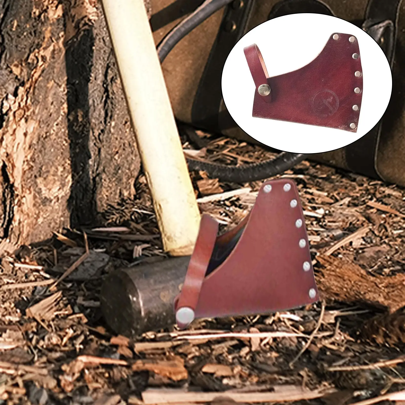 Leather Adjustable Axe Hatchet Sheath Protector Case Cover Axe Blade Sleeve Camping Accessories Outdoors Work
Leather Adjustable Axe Hatchet Sheath Protector Case Cover Axe Blade Sleeve Camping Accessories Outdoors Work
