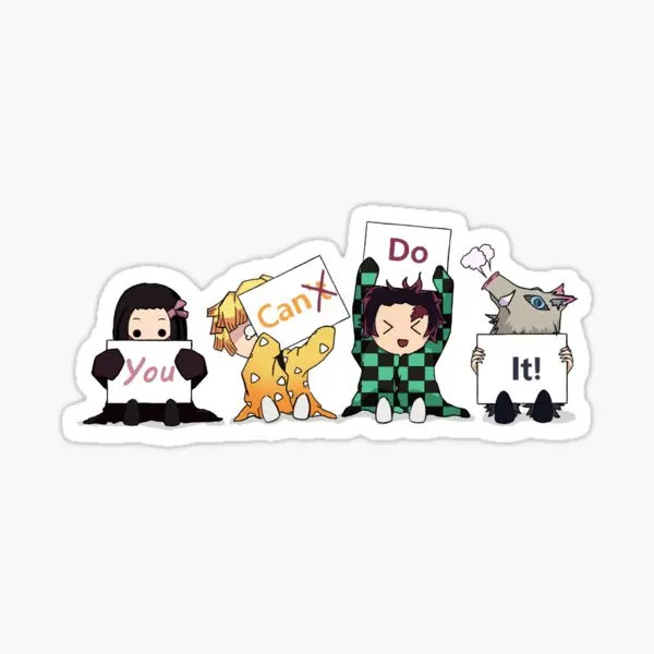 You Can Do It 5PCS Stickers for Car Funny Window Water Bottles Cute Anime Cartoon Decor Stickers Home Wall Kid Laptop
You Can Do It 5PCS Stickers for Car Funny Window Water Bottles Cute Anime Cartoon Decor Stickers Home Wall Kid Laptop