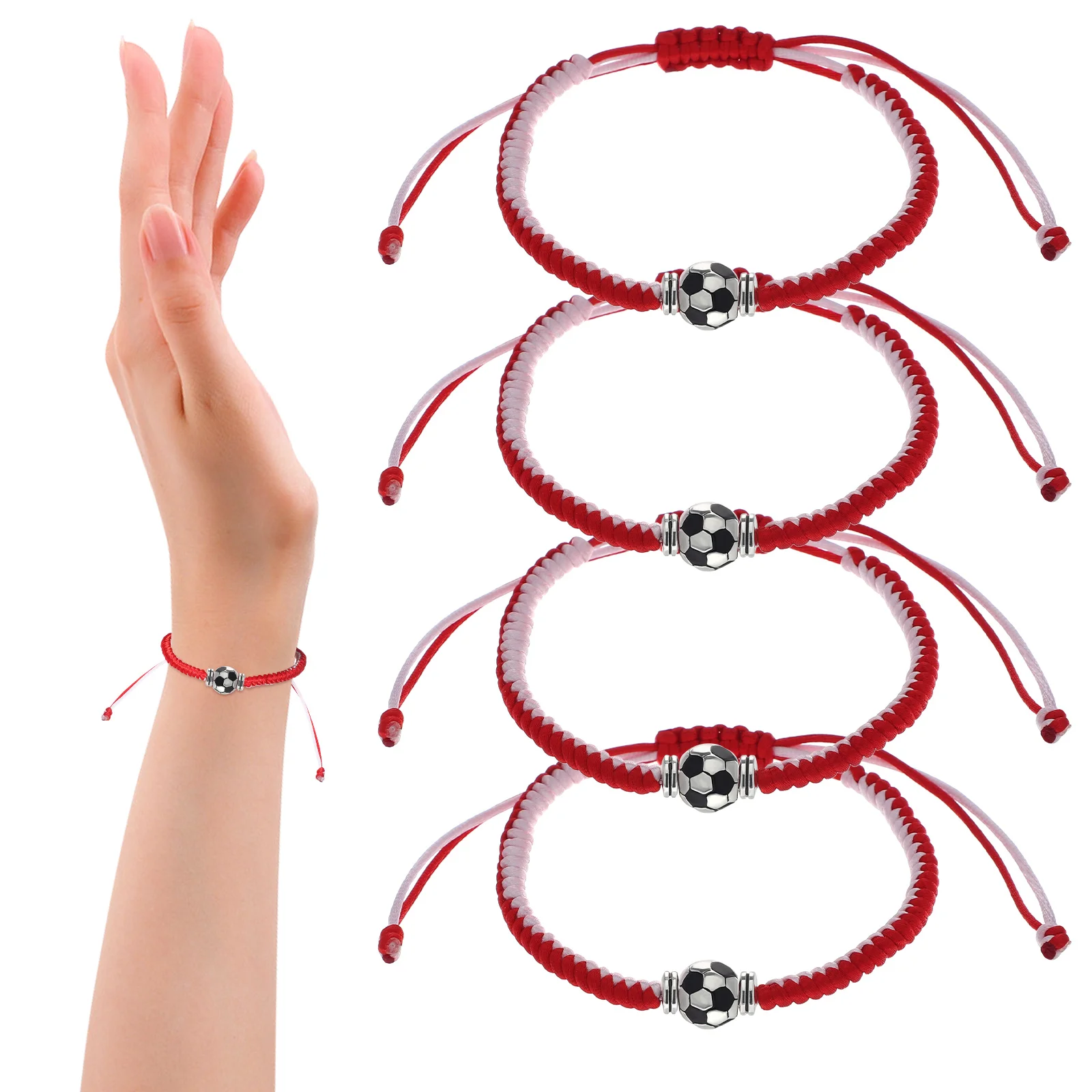 Soccer Bracelets Braided Bracelets Fabric Bracelets Sports Bracelet For Boys Girls Couples
Soccer Bracelets Braided Bracelets Fabric Bracelets Sports Bracelet For Boys Girls Couples