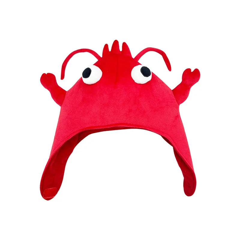 Cartoon Plush Toy Cloak Head Cover Simulation Sea Animal Lobster Crab Stuffed Short Hair Plush Toy Backrest Gifts For Kids 
Cartoon Plush Toy Cloak Head Cover Simulation Sea Animal Lobster Crab Stuffed Short Hair Plush Toy Backrest Gifts For Kids