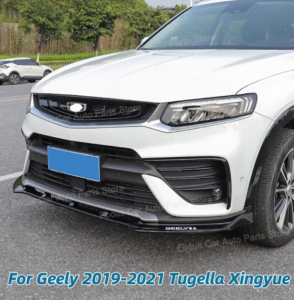 Для Geely 2019-2022 XINGYUE S TUGELLA модифицированный передний бампер губная лопата объемный
