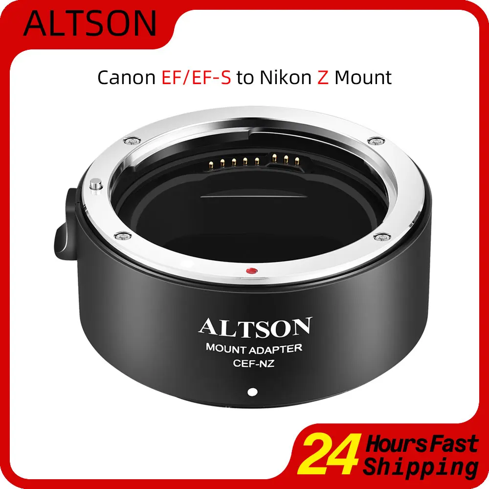 Адаптер для объектива с автоматической фокусировкой для Canon EF/CEF-NZ Lens к Nikon Z Mount Camera Z5 Z6 Z7 Z50 Z6II Z7II
Адаптер для объектива с автоматической фокусировкой для Canon EF/CEF-NZ Lens к Nikon Z Mount Camera Z5 Z6 Z7 Z50 Z6II Z7II