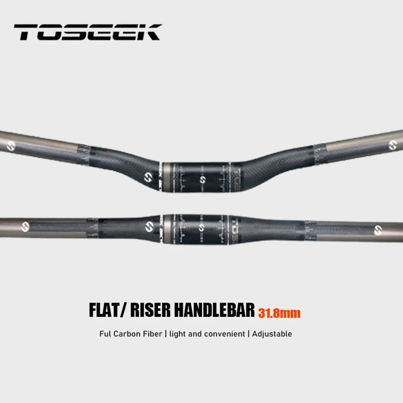 Mtb Full Carbon Fiber Handlebar Bicycle Handlebar 31.8*580-760mm Matt Black Flat/Rise Handlebars For Mountain Bike Accessories
Mtb Full Carbon Fiber Handlebar Bicycle Handlebar 31.8*580-760mm Matt Black Flat/Rise Handlebars For Mountain Bike Accessories