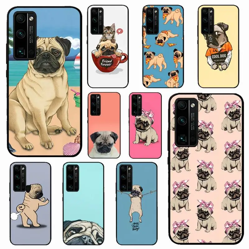 Cartoon Cute Pug Dog Phone Case for Huawei Honor 10 i 8X C 5A 20 9 10 30 lite pro Voew 10 20 V30
Cartoon Cute Pug Dog Phone Case for Huawei Honor 10 i 8X C 5A 20 9 10 30 lite pro Voew 10 20 V30