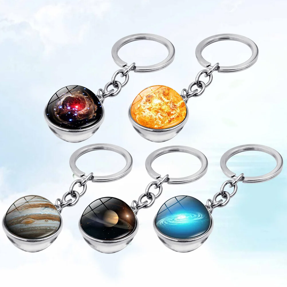 5Pcs Planet Pendant Keychain Moon Solar Keychain Double Sided Glass Keychain Planet Bag Pendant Planet Keychain Accessories (
5Pcs Planet Pendant Keychain Moon Solar Keychain Double Sided Glass Keychain Planet Bag Pendant Planet Keychain Accessories (