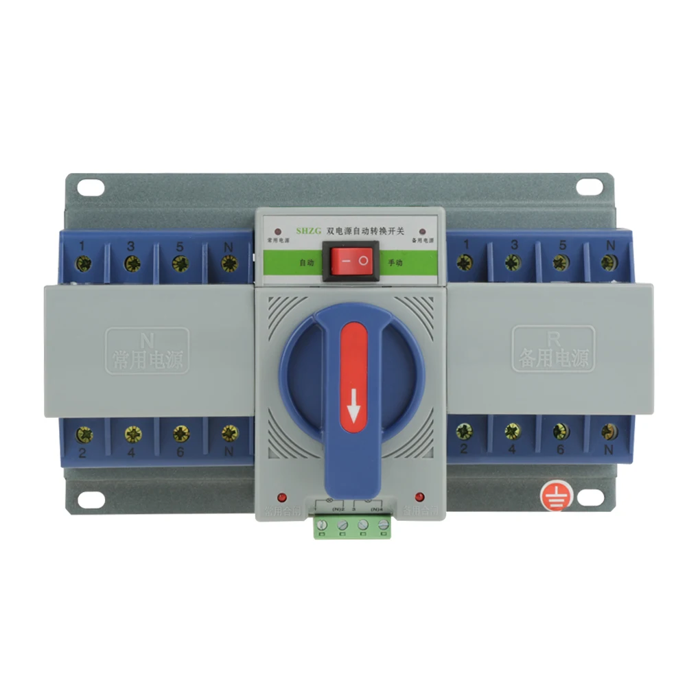 1pc 220V 63A 4P Mini Dual Power Automatic Transfer Switch Circuit Breaker Switch§ Transfer Switch§ Automatic Transfer Switch§
1pc 220V 63A 4P Mini Dual Power Automatic Transfer Switch Circuit Breaker Switch§ Transfer Switch§ Automatic Transfer Switch§