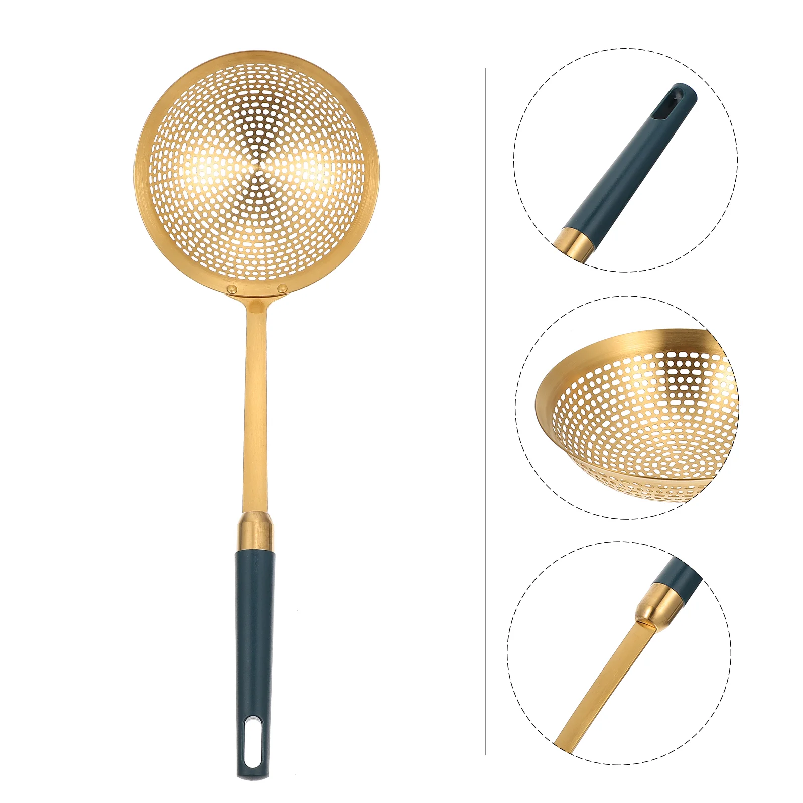 Skimmer Spoon Strainer Ladle Slotted Colander Cooking Metal Frying Steel Kitchen Baking Spider Mesh Stainless Large Soup Scoop
Skimmer Spoon Strainer Ladle Slotted Colander Cooking Metal Frying Steel Kitchen Baking Spider Mesh Stainless Large Soup Scoop