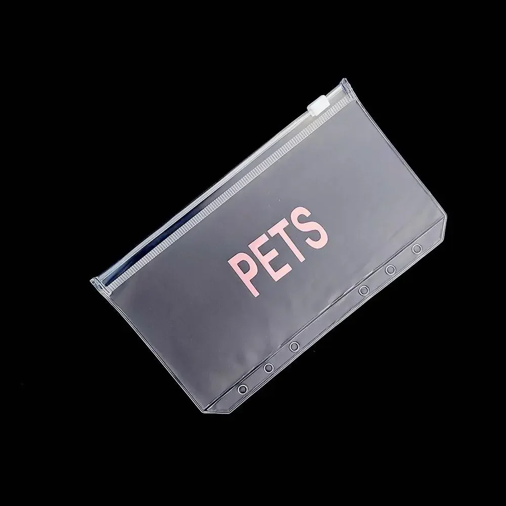 JESJELIU Папка-конверт A6 прозрачная PVC 
JESJELIU Папка-конверт A6 прозрачная PVC
