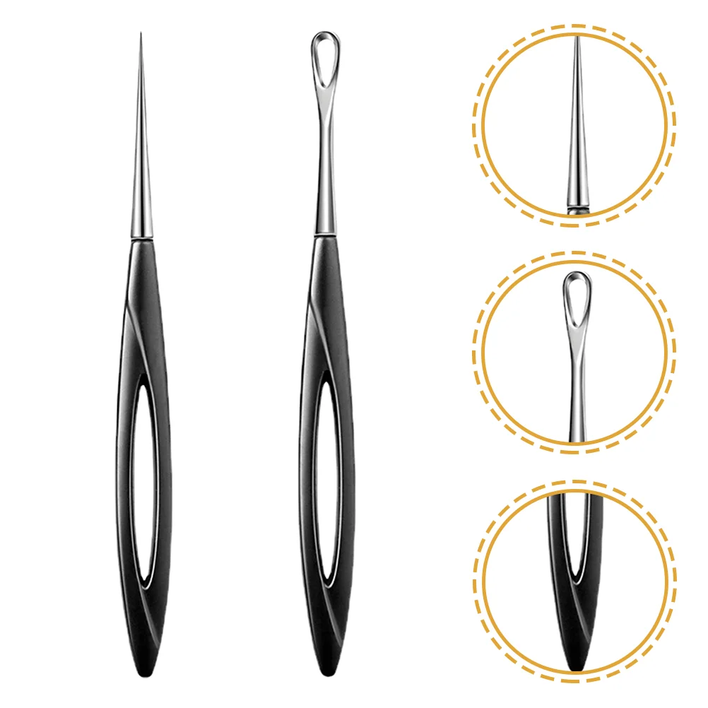 2 Pcs Acne Needle Specialty Tools Stainless Steel Acnes Professional Remover Household Reusable Blackheads
2 Pcs Acne Needle Specialty Tools Stainless Steel Acnes Professional Remover Household Reusable Blackheads