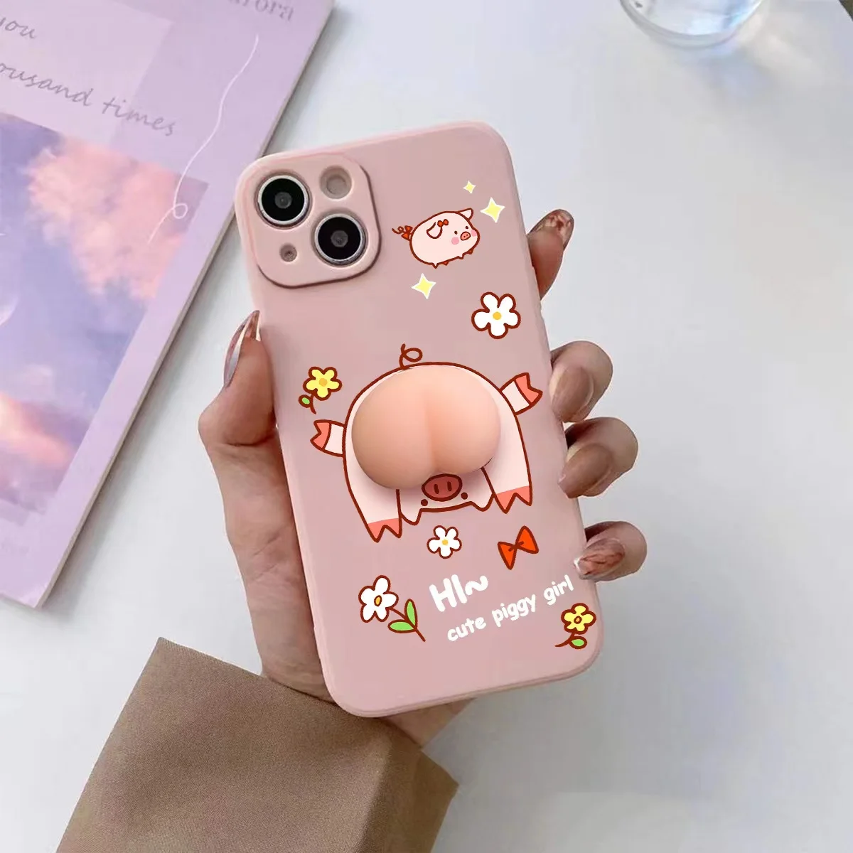 Cute 3D squishy Decompress Stereo Elastic Pink Pig Phone case For IPhone 11 12 13 case Pro Max X XS Max XR 7Plus 8Plus
Cute 3D squishy Decompress Stereo Elastic Pink Pig Phone case For IPhone 11 12 13 case Pro Max X XS Max XR 7Plus 8Plus