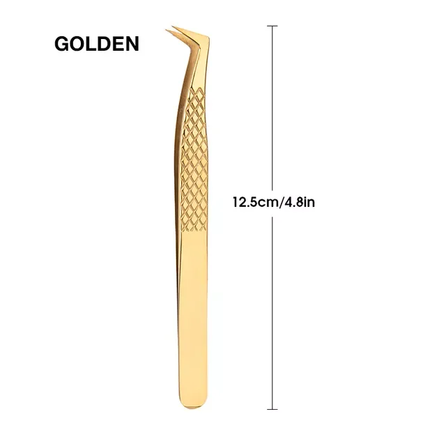 Пинцет для ресниц из нержавеющей стали, профессиональный золотистый Антистатический пинцет для наращивания, нанесения макияжа
Пинцет для ресниц из нержавеющей стали, профессиональный золотистый Антистатический пинцет для наращивания, нанесения макияжа