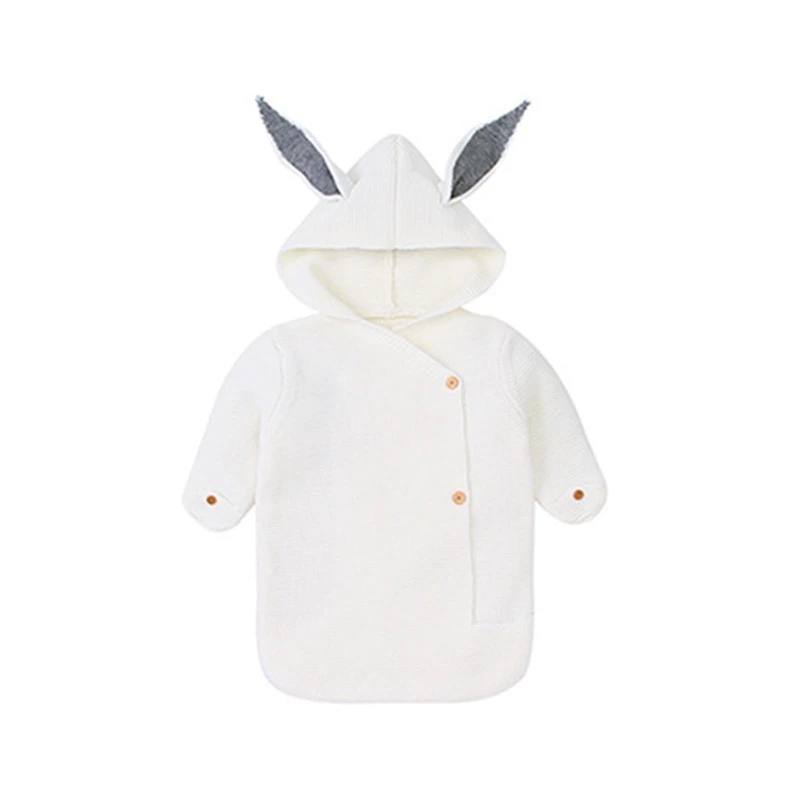 Newborn Baby Knitted Cotton Infant Swaddle Wrap Rabbit Ear Blanket Sleeping Bag for Baby Girls Boys Baby Shower Wrapping Coat
Newborn Baby Knitted Cotton Infant Swaddle Wrap Rabbit Ear Blanket Sleeping Bag for Baby Girls Boys Baby Shower Wrapping Coat