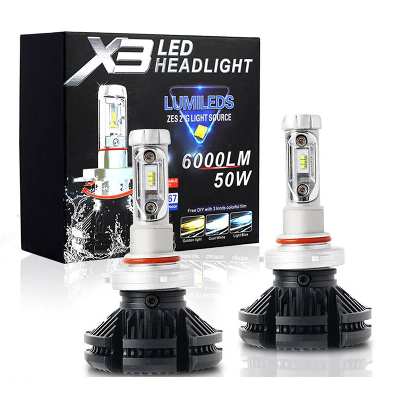 New X3 car universal led headlight H7 H11 H8 led car light headlight 
New X3 car universal led headlight H7 H11 H8 led car light headlight