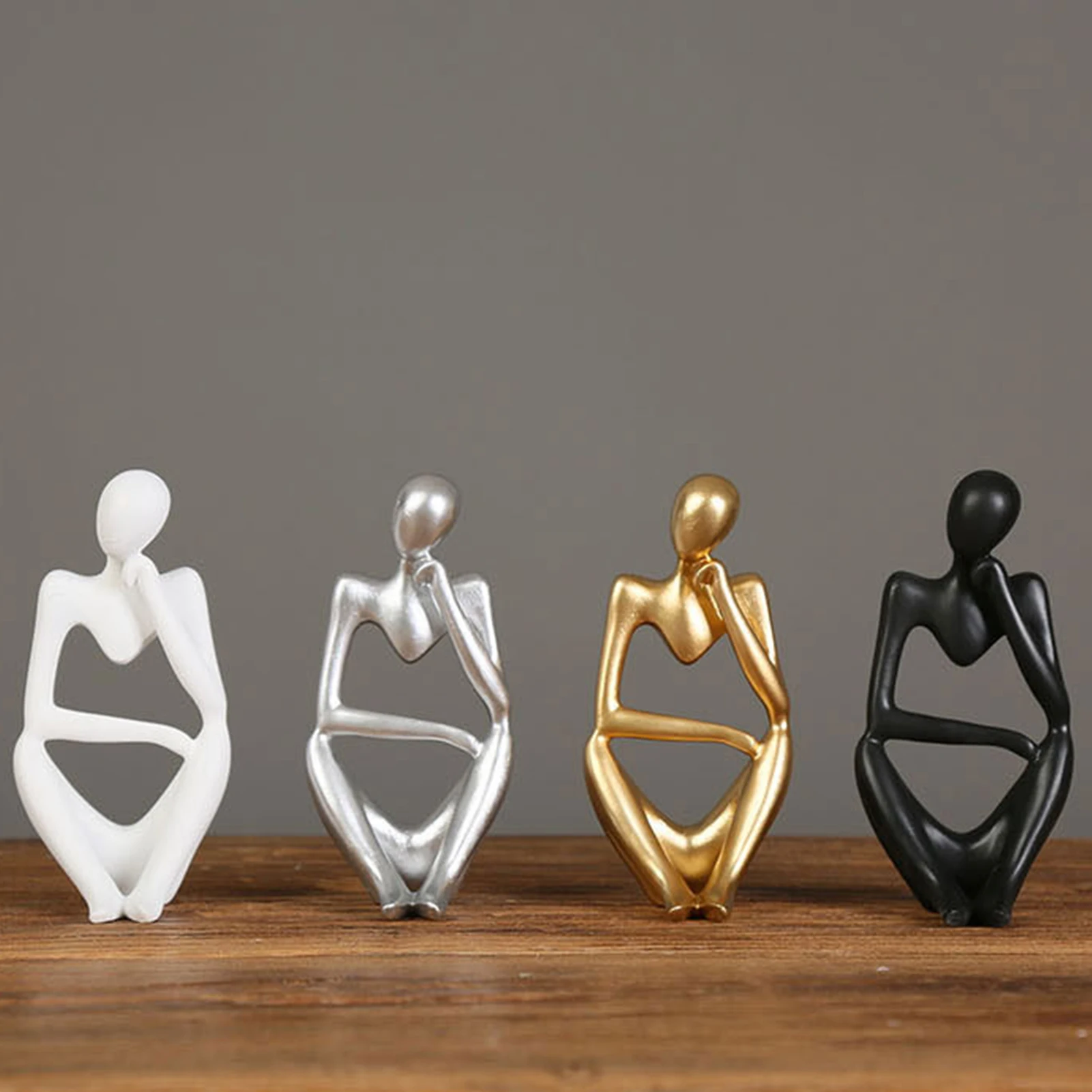 Thinker Statue Abstract Figure Sculpture Mini Character Statue Ornaments For Home Desktop Furnishings Home Decor Gift
Thinker Statue Abstract Figure Sculpture Mini Character Statue Ornaments For Home Desktop Furnishings Home Decor Gift