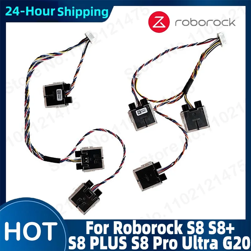Original Left Right Cliff Harness Assembly Parts Roborock S8 PLUS S8+ S8 Pro Ultra G20 Vacuum Cleaner Cliff Sensor Accessories
Original Left Right Cliff Harness Assembly Parts Roborock S8 PLUS S8+ S8 Pro Ultra G20 Vacuum Cleaner Cliff Sensor Accessories