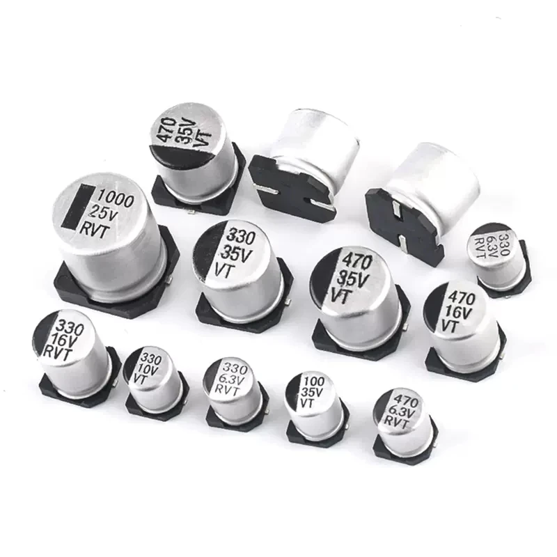 10PCS SMD Aluminum Electrolytic Capacitor 16V 10UF 22UF 33UF 47UF 100UF 150UF 220UF 330UF 470UF 680UF 1000UF
10PCS SMD Aluminum Electrolytic Capacitor 16V 10UF 22UF 33UF 47UF 100UF 150UF 220UF 330UF 470UF 680UF 1000UF