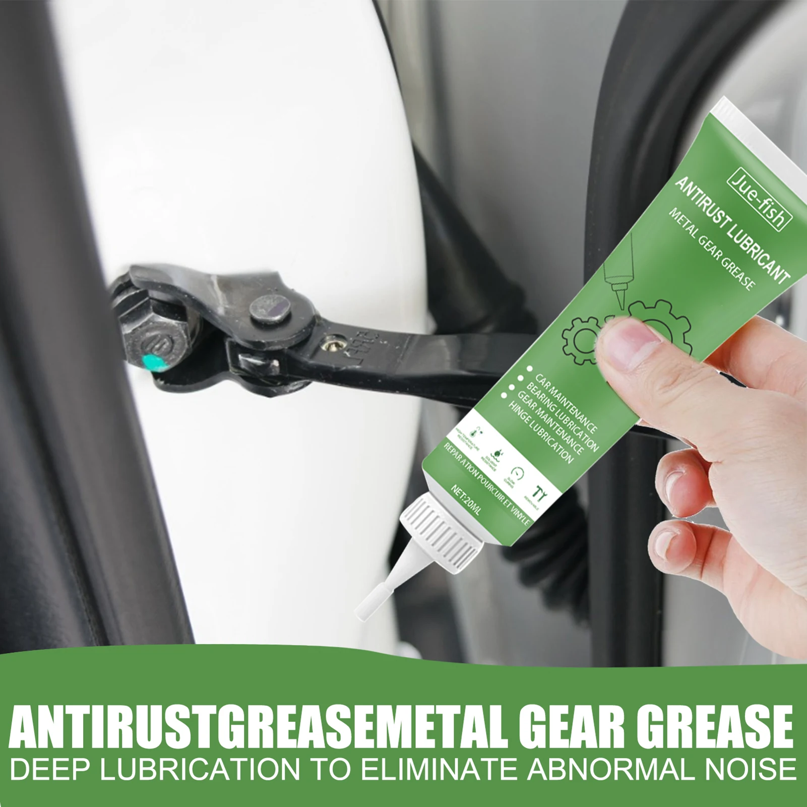 2Pcs General Gear Grease 20ml Car Electric Repair Tool Mountain Vehicle Car Maintenance Auto Door Bicycle Antirust Lubrication
2Pcs General Gear Grease 20ml Car Electric Repair Tool Mountain Vehicle Car Maintenance Auto Door Bicycle Antirust Lubrication