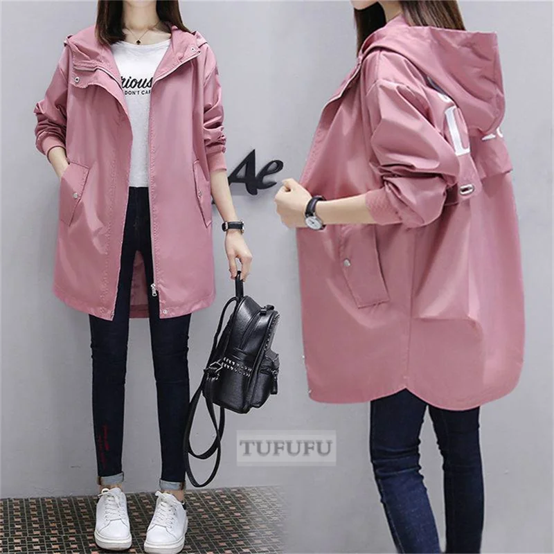 spring and autumn new Korean version loose large size 200 jin fat windbreaker mid-length all-match student casual jacket women
spring and autumn new Korean version loose large size 200 jin fat windbreaker mid-length all-match student casual jacket women