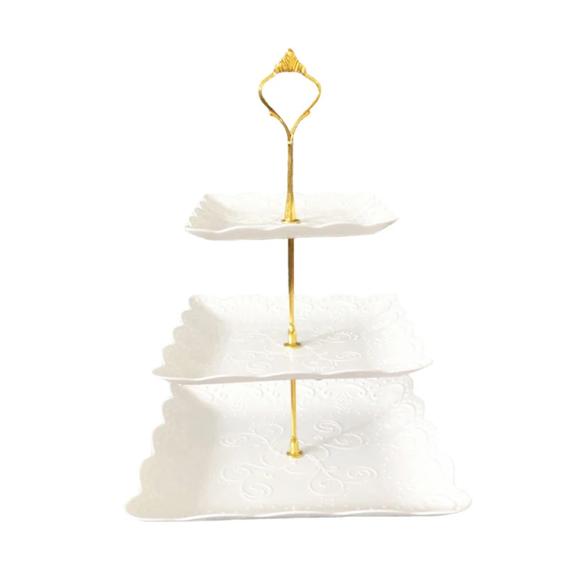 Detachable Cake Stand European Style 3 Tier Pastry Cupcake Fruit Plate Wedding Party Home Decorate Serving Dessert Holder
Detachable Cake Stand European Style 3 Tier Pastry Cupcake Fruit Plate Wedding Party Home Decorate Serving Dessert Holder