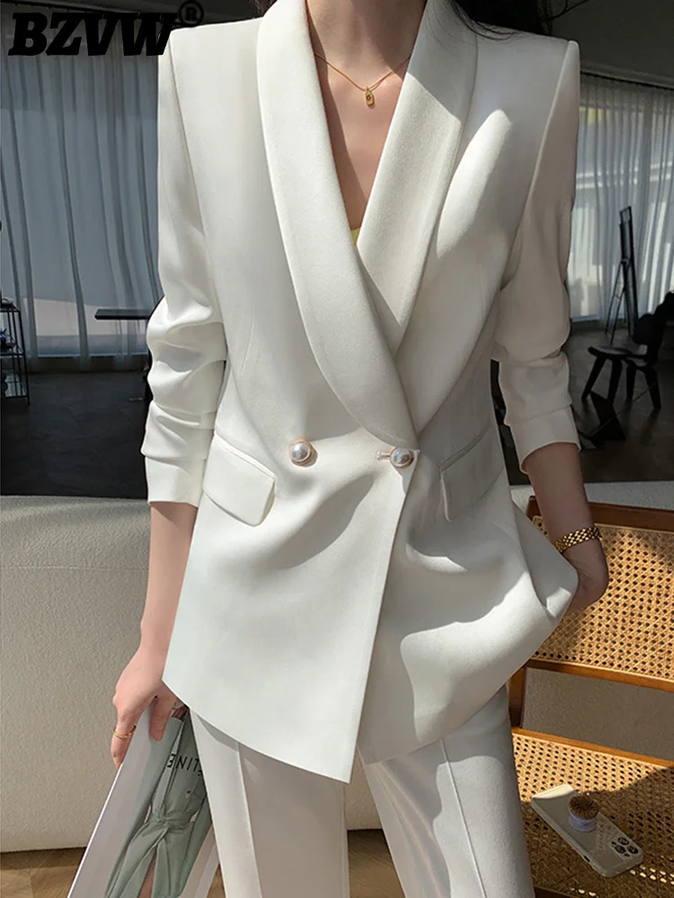 BZVW Office Lady Fashion Blazers Set For Women Solid Color Temperament High-end Formal Suit Sets Female 2023 New Trend 25X01471
BZVW Office Lady Fashion Blazers Set For Women Solid Color Temperament High-end Formal Suit Sets Female 2023 New Trend 25X01471