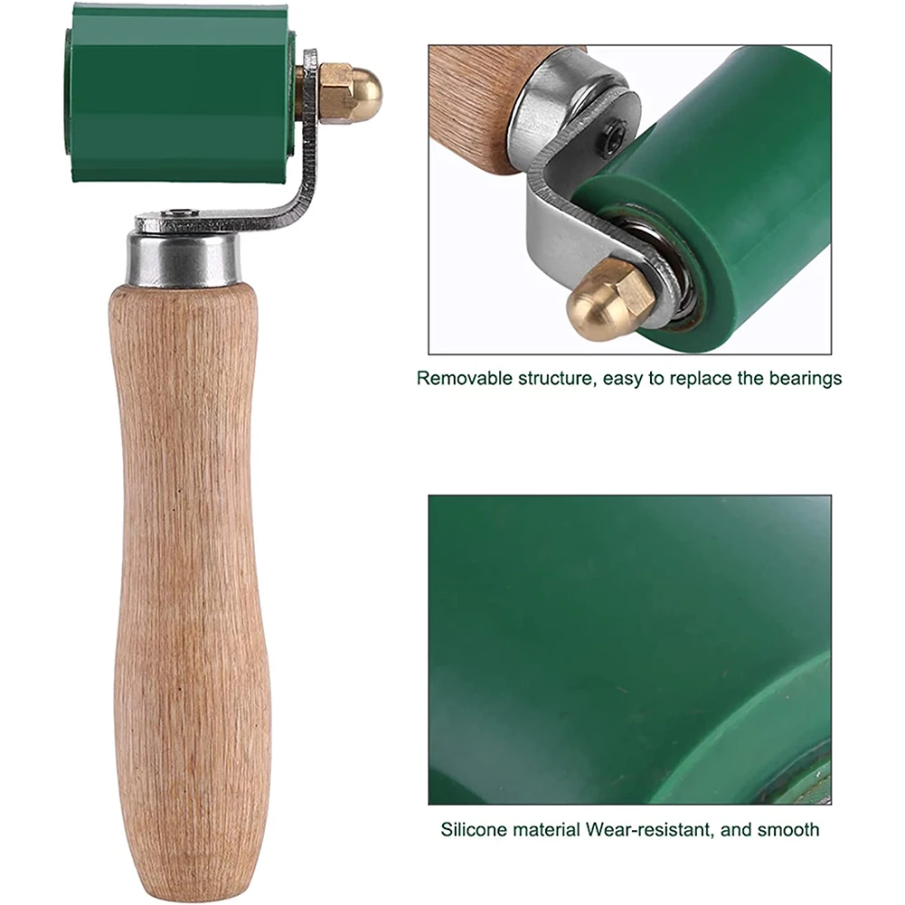 1pcs 40mm Silicone Seam Hand Welding Roller Two-way Bearing High Temperature Resistant For PVC Welding Tools Accessories
1pcs 40mm Silicone Seam Hand Welding Roller Two-way Bearing High Temperature Resistant For PVC Welding Tools Accessories