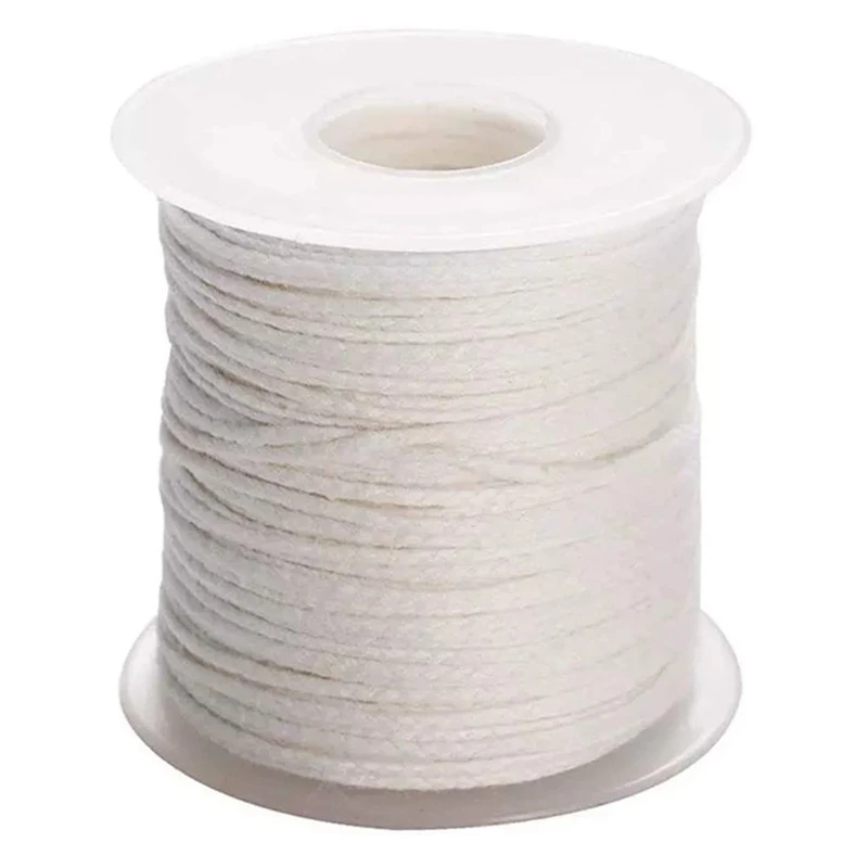 200Feet/61Meter White Candle Wick Cotton Candle Woven Wick For DIY Candle Making Material Smokeless Wax Core
200Feet/61Meter White Candle Wick Cotton Candle Woven Wick For DIY Candle Making Material Smokeless Wax Core